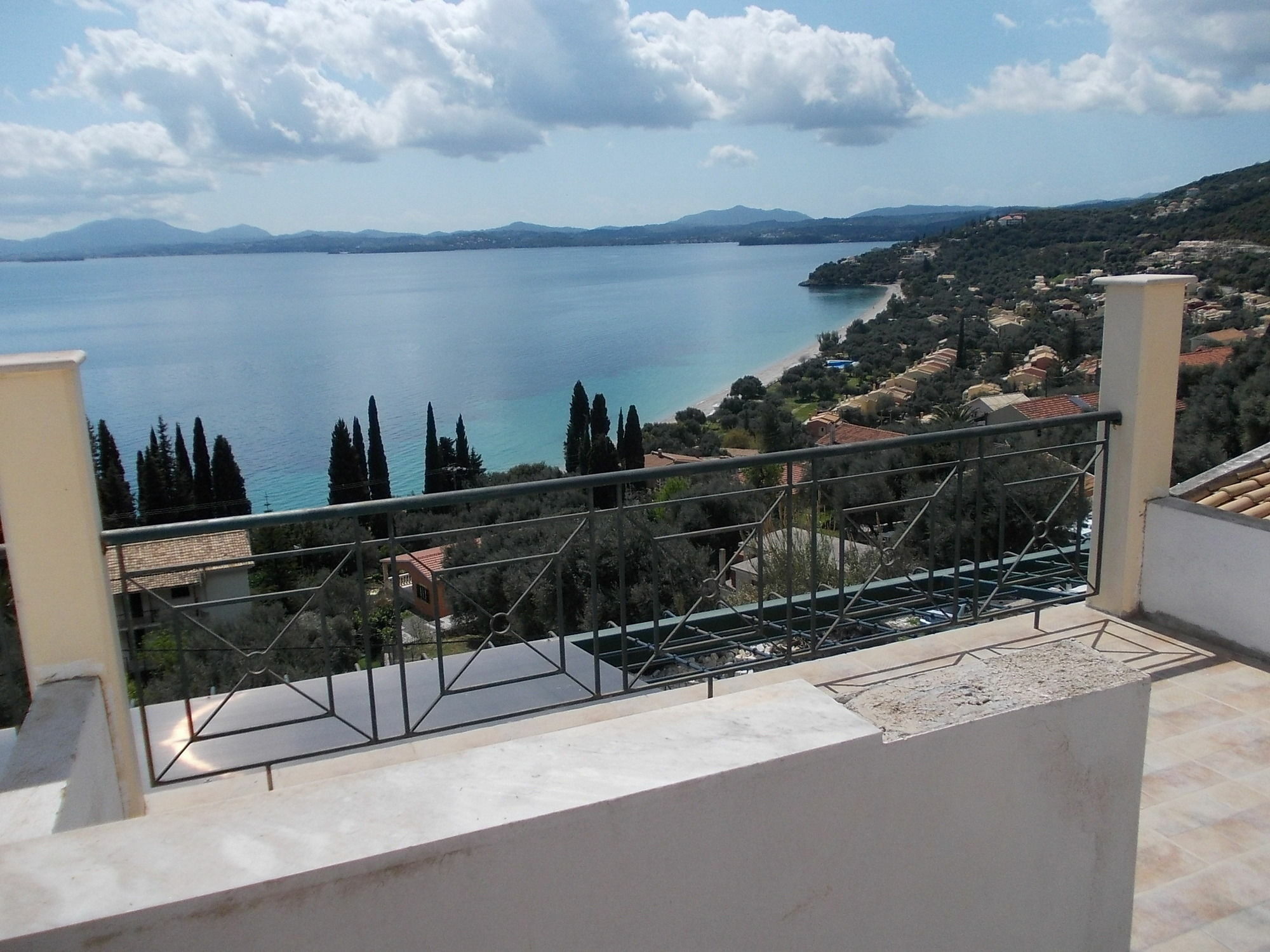 Sarakinos Apartments Barbati Esterno foto