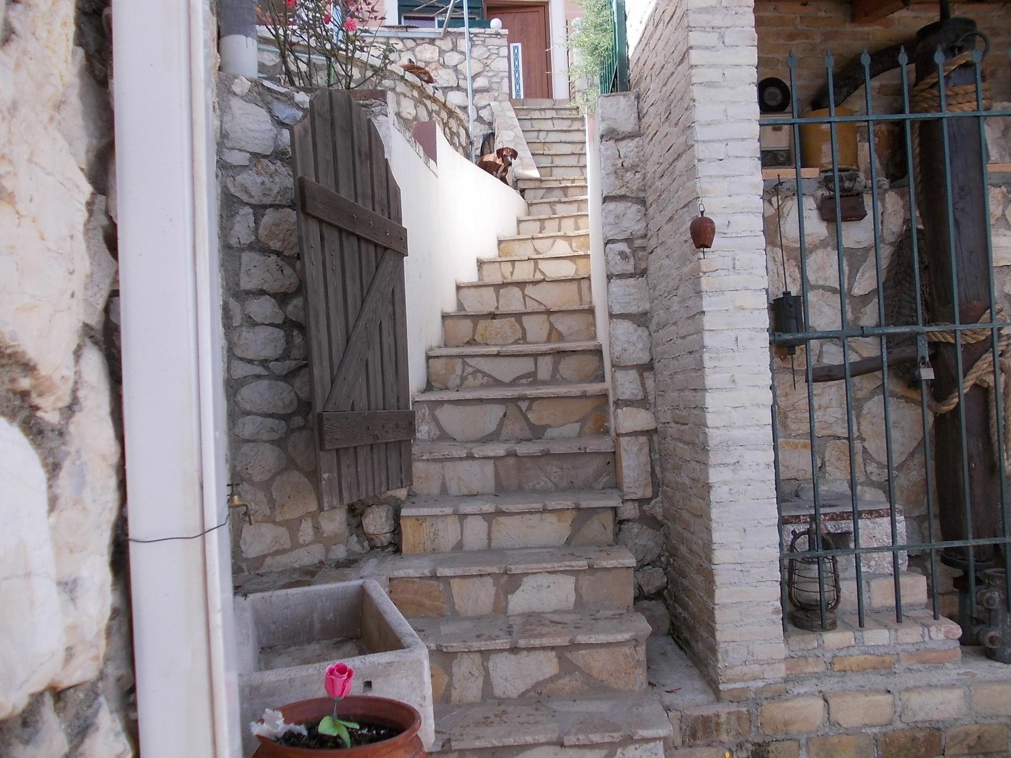 Sarakinos Apartments Barbati Esterno foto