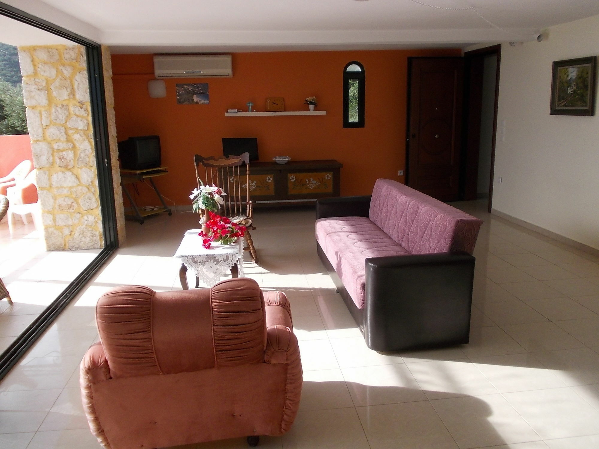 Sarakinos Apartments Barbati Esterno foto